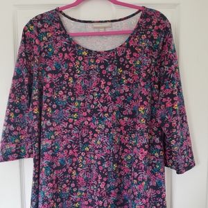 Flower Print Tunic